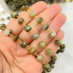 Load image into Gallery viewer, Cats Eye Gold Plated Wire Chain.