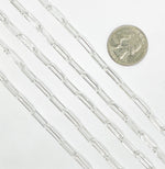 Load image into Gallery viewer, Sterling Silver Paperclip Chain