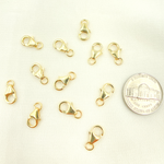 Load image into Gallery viewer, 14K Solid Gold Trigger Clasp 10mm