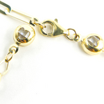 Load image into Gallery viewer, 14K Solid Gold Flat Paperclip Chain