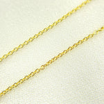 Load image into Gallery viewer, 14K Solid Gold Cable Necklace