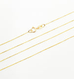 Load image into Gallery viewer, 021R04TFT5. 14K Solid Gold Cable Chain