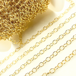 Load image into Gallery viewer, 14k Gold Filled Oval Cable Link Chain