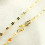 Load image into Gallery viewer, 14K Solid Yellow Flat Marina Link Chain
