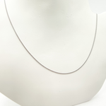 Load image into Gallery viewer, 14K Solid White Gold Curb Chain
