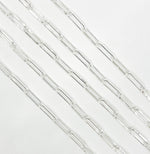 Load image into Gallery viewer, Sterling Silver Paperclip Chain