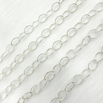 Load image into Gallery viewer, Sterling Silver Twisted Oval Link Chain
