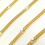 Load image into Gallery viewer, 14k Gold Filled Satellite Curb Link Chain.