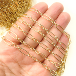 Load image into Gallery viewer, 14k Gold Filled 1 Long Oval link & 3 Round Link Chain