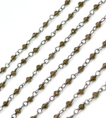 Load image into Gallery viewer, Smoky Quartz Wire Wrap Chain