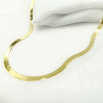 Load image into Gallery viewer, 040G2CPY4L001. 14K Solid Gold Herringbone Chain