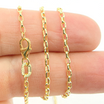 Load image into Gallery viewer, Solid Gold Cable Chain
