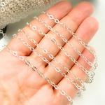 Load image into Gallery viewer, 925 Sterling Silver Flat Cable Link Chain