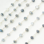 Load image into Gallery viewer, Dendrite Opal 925 Sterling Silver Wire Chain.