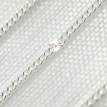 Load image into Gallery viewer, Sterling Silver Satellite Curb & Diamond Cut Marina Link Chain