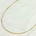 Load image into Gallery viewer, 14k Solid Yellow Gold Snake Necklace