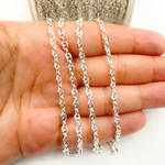 Load image into Gallery viewer, Sterling Silver Marina and Cable Link Chain