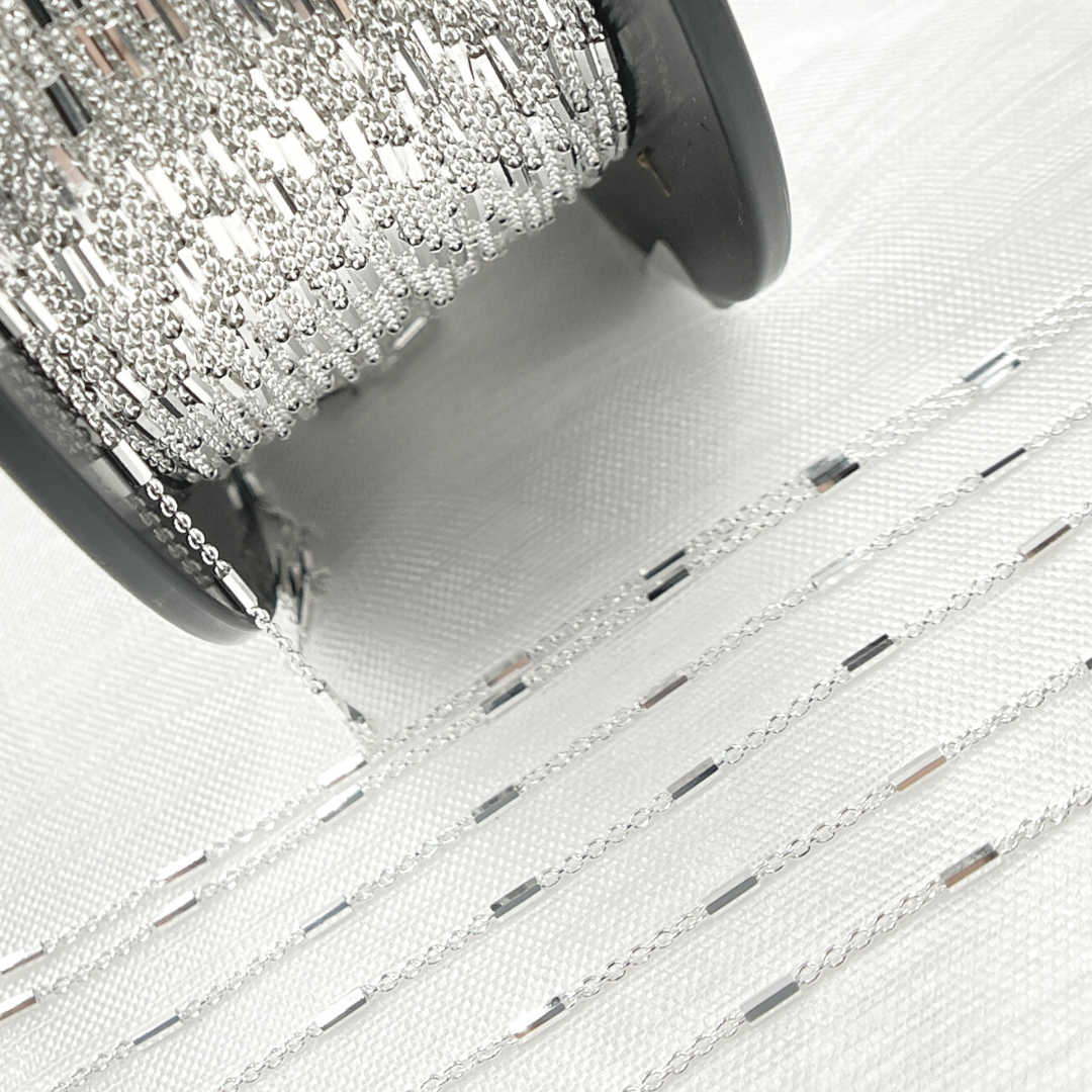 Sterling Silver Satellite Chain