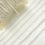 Load image into Gallery viewer, Sterling Silver 1.7mm Wheat Chain