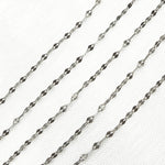 Load image into Gallery viewer, Oxidized 925 Sterling Silver Fancy Marina Chain