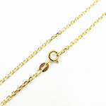 Load image into Gallery viewer, Solid Gold Diamond Cut Cable Link Chain