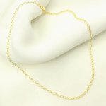 Load image into Gallery viewer, 14K Solid Gold Hammered Cable Necklace.