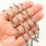 Load image into Gallery viewer, Cubic Zirconia Marquise Shape Connected Chain