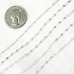 Load image into Gallery viewer, Sterling Silver Diamond Cut Marina & Round Cable Link Chain