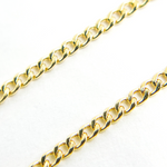 Load image into Gallery viewer, 14K Solid Gold Flat Curb Necklace