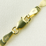 Load image into Gallery viewer, 14K Solid Gold Diamond Cut Marina Chain