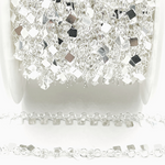 Load image into Gallery viewer, 925 Sterling Silver Dangle Square Chain
