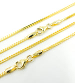 Load image into Gallery viewer, 14K Solid Gold Wheat Chain