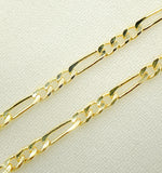 Load image into Gallery viewer, 050GA3BGT2A9L001. 14K Solid Gold Figaro Chain