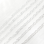 Load image into Gallery viewer, V191SS. 925 Sterling Silver Smooth Oval Link Chain