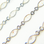 Load image into Gallery viewer, Cubic Zirconia Marquise Shape Connected Chain