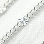 Load image into Gallery viewer, Sterling Silver Rope Link Chain