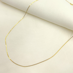 Load image into Gallery viewer, 14K Solid Gold Flat Marina Necklace