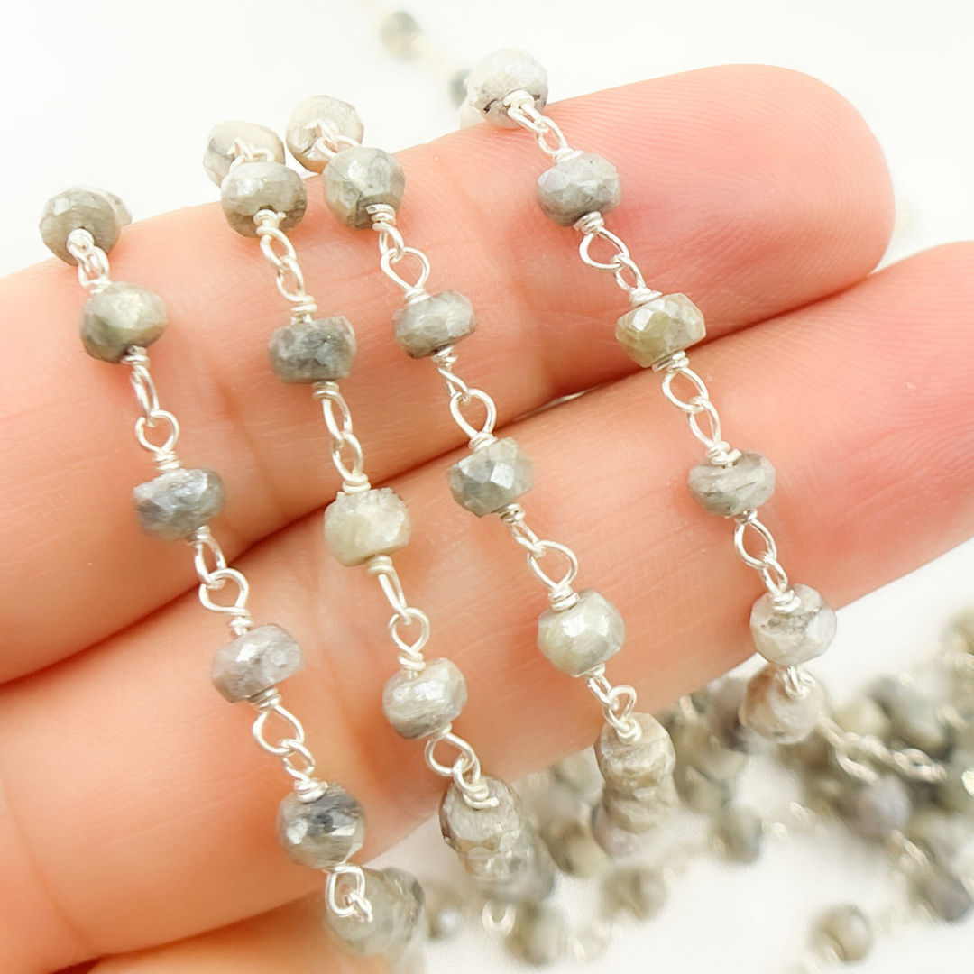Coated Silverite Wire Chain.
