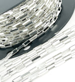 Load image into Gallery viewer, X31SS. Sterling Silver Flat Box Link Chain