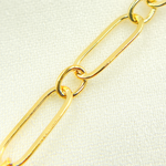Load image into Gallery viewer, 14K Yellow Gold Filled Flat Oval Link & Round Links Chain.