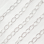 Load image into Gallery viewer, 925 Sterling Silver Oval Link Chain.