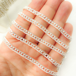 Load image into Gallery viewer, 925 Sterling Silver Double Curb Chain