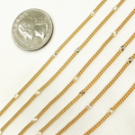 Load image into Gallery viewer, 14k Gold Filled Satellite Curb Link Chain.