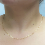 Load image into Gallery viewer, 14K Solid Gold Box Chain