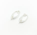 Load image into Gallery viewer, 925 Sterling Silver Round Clasp 26mm