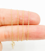 Load image into Gallery viewer, 012C02. 14K Solid Gold Rope Chain