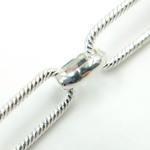 Load image into Gallery viewer, 925 Sterling Silver Paperclip Chain