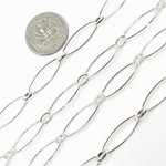 Load image into Gallery viewer, Black Rhodium Matt Sterling Silver Paperclip Chain