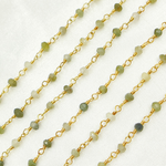 Load image into Gallery viewer, Cats Eye Wire Wrap Chain