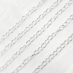 Load image into Gallery viewer, V192SS. Sterling Silver Smooth Oval Link Chain
